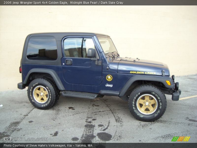  2006 Wrangler Sport 4x4 Golden Eagle Midnight Blue Pearl