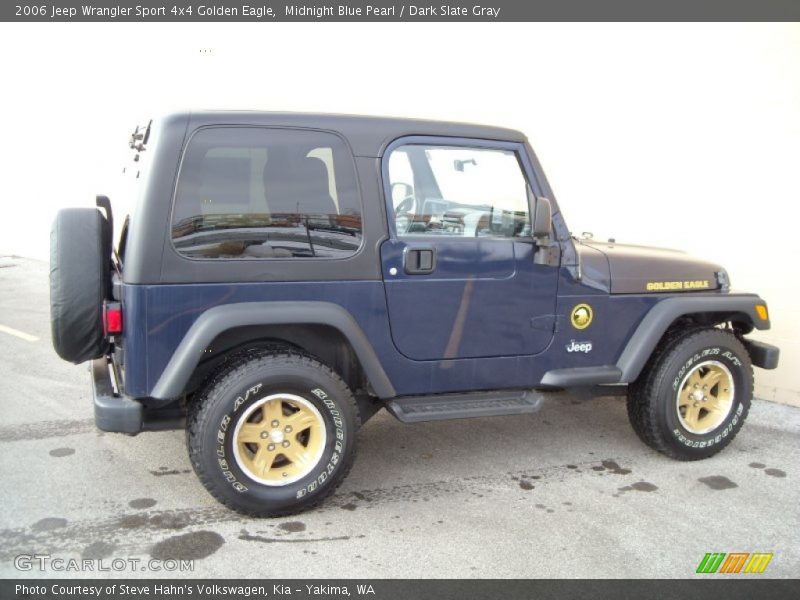 Midnight Blue Pearl / Dark Slate Gray 2006 Jeep Wrangler Sport 4x4 Golden Eagle