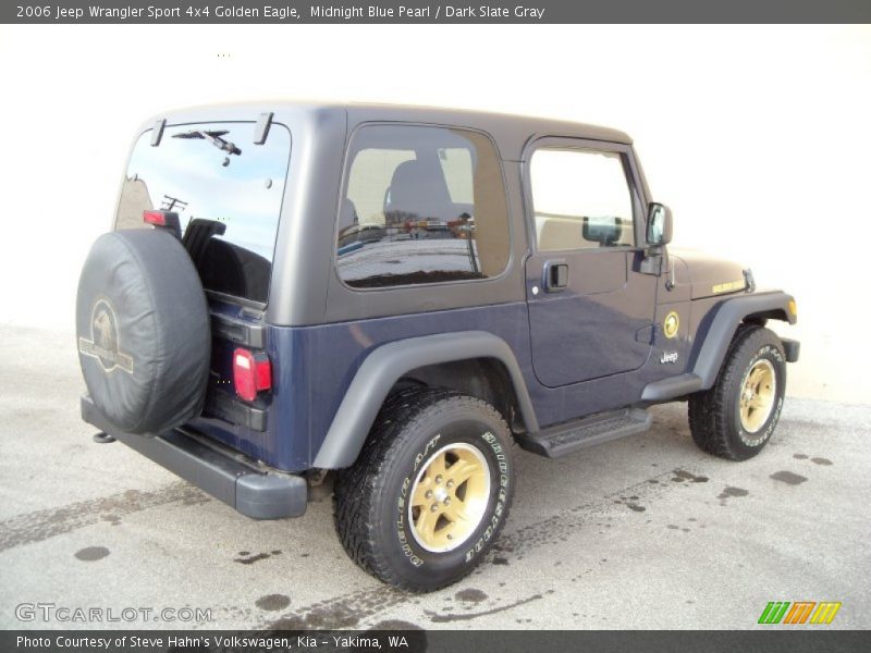 Midnight Blue Pearl / Dark Slate Gray 2006 Jeep Wrangler Sport 4x4 Golden Eagle