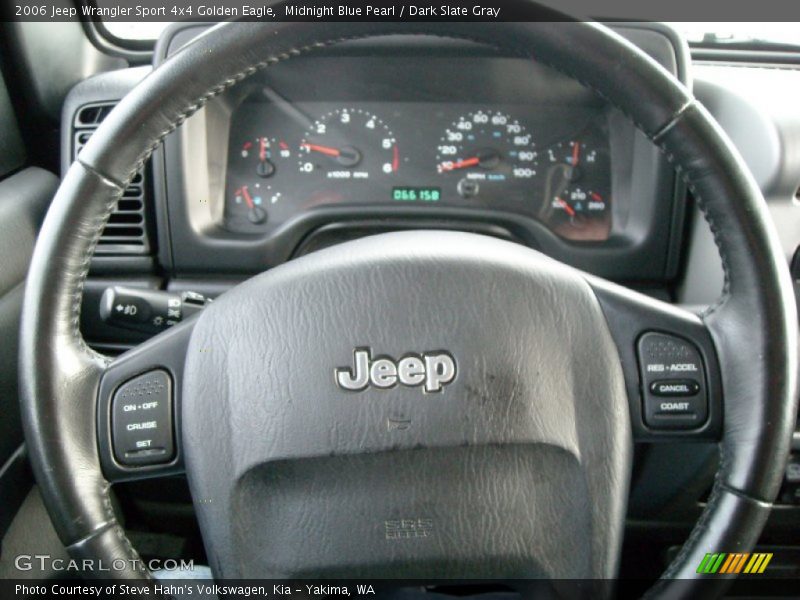  2006 Wrangler Sport 4x4 Golden Eagle Steering Wheel