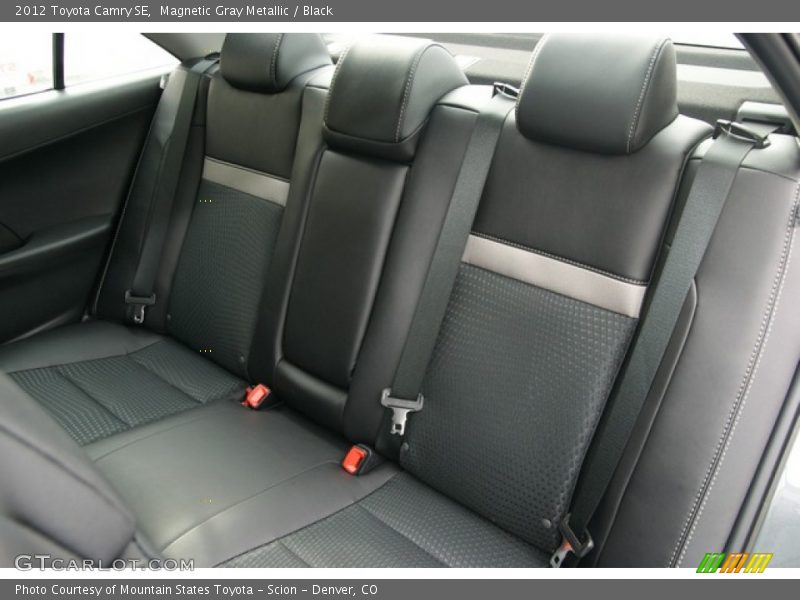 Magnetic Gray Metallic / Black 2012 Toyota Camry SE