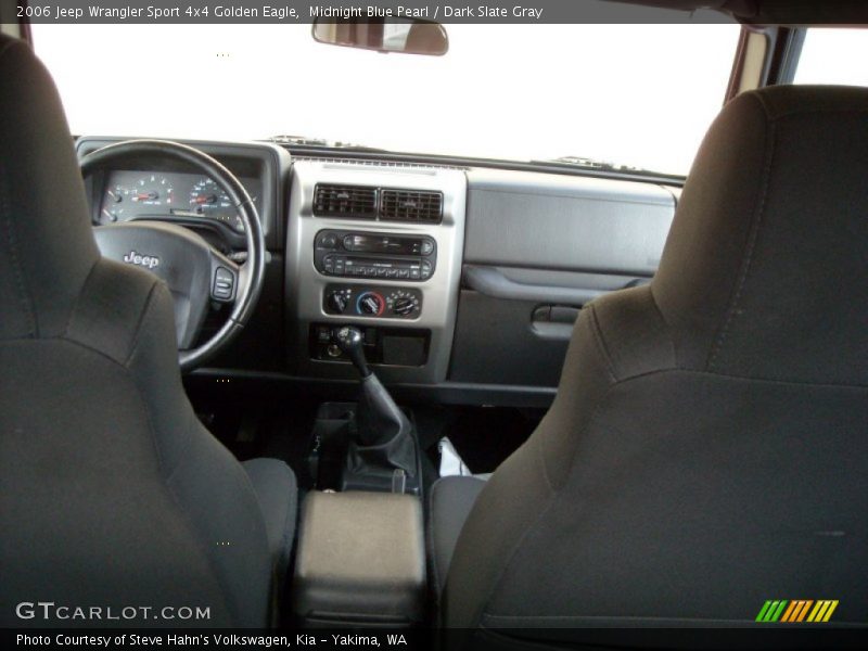 Midnight Blue Pearl / Dark Slate Gray 2006 Jeep Wrangler Sport 4x4 Golden Eagle