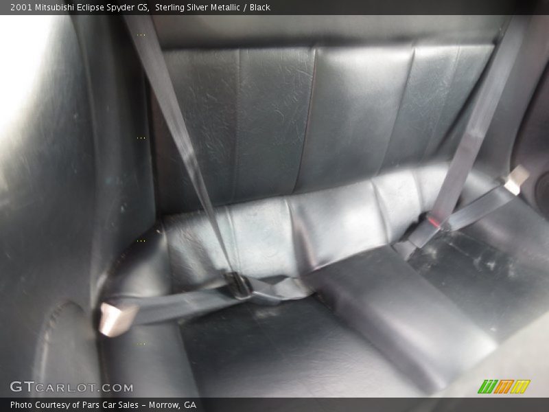 Sterling Silver Metallic / Black 2001 Mitsubishi Eclipse Spyder GS