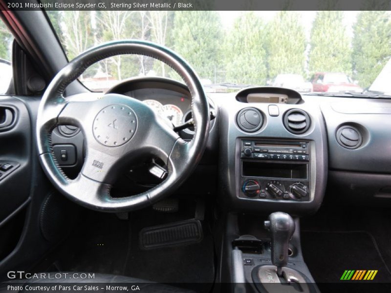 Dashboard of 2001 Eclipse Spyder GS