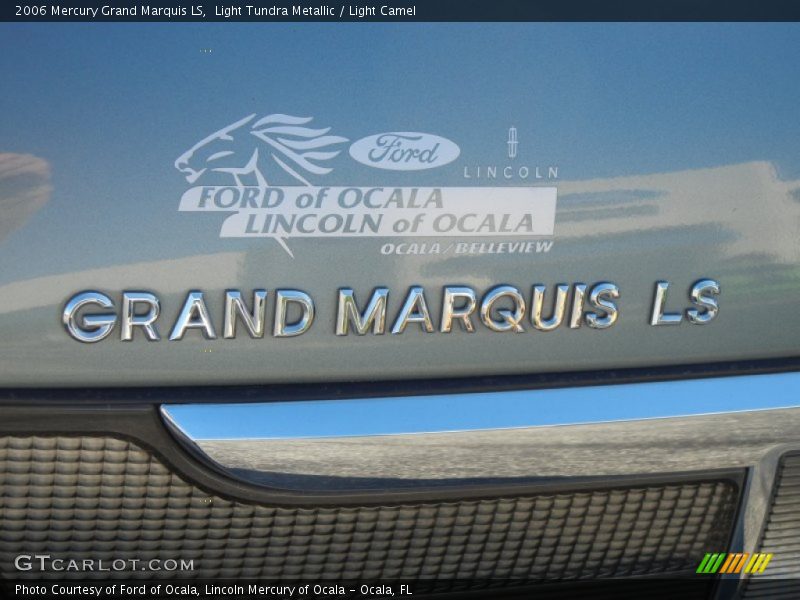 Light Tundra Metallic / Light Camel 2006 Mercury Grand Marquis LS