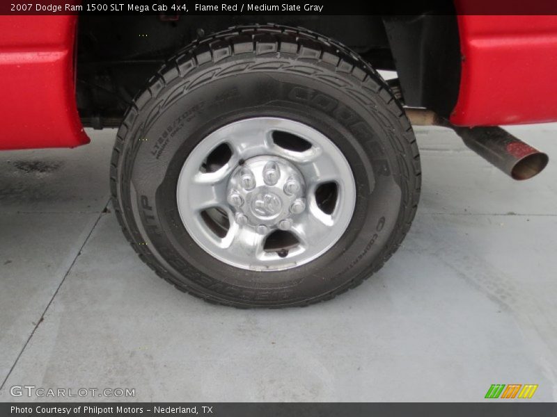 Flame Red / Medium Slate Gray 2007 Dodge Ram 1500 SLT Mega Cab 4x4