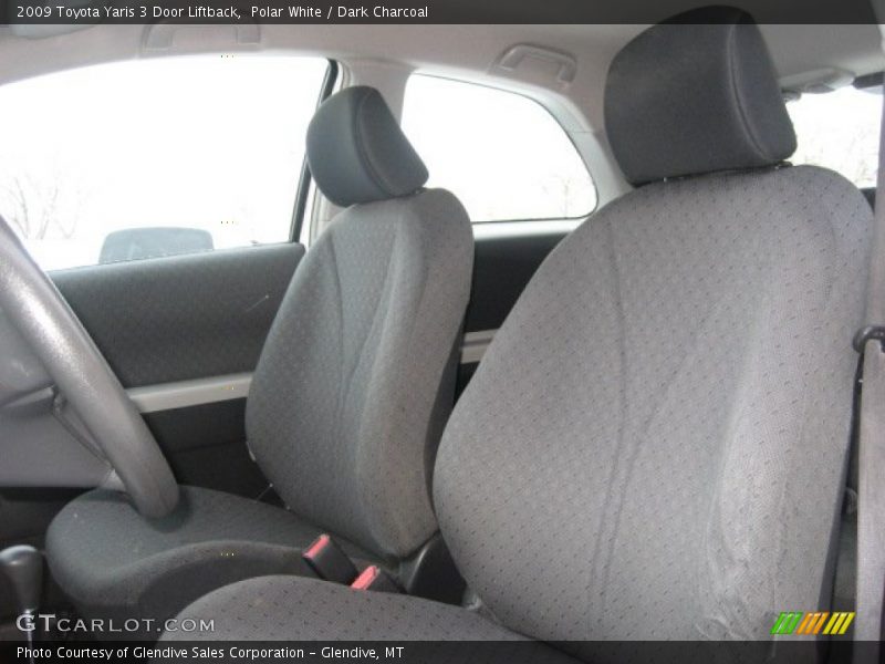 Polar White / Dark Charcoal 2009 Toyota Yaris 3 Door Liftback