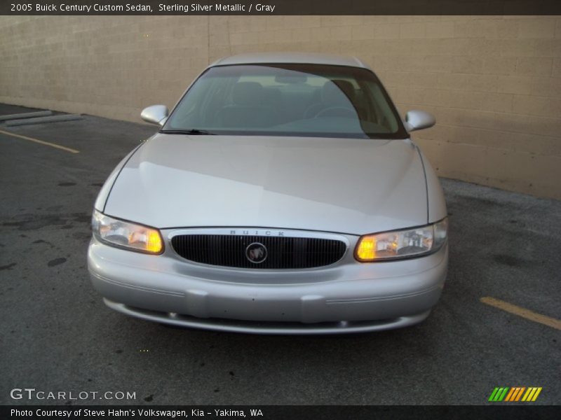 Sterling Silver Metallic / Gray 2005 Buick Century Custom Sedan