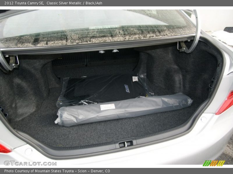 Classic Silver Metallic / Black/Ash 2012 Toyota Camry SE
