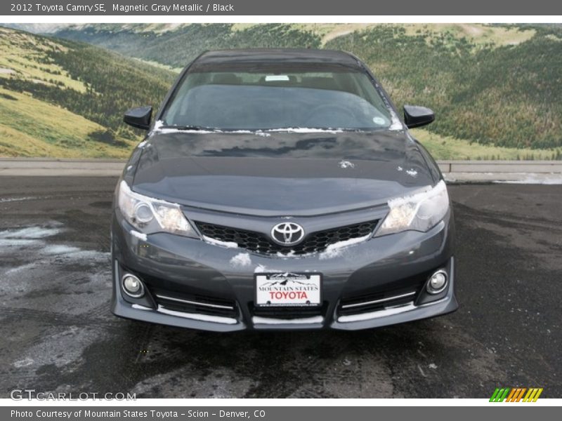 Magnetic Gray Metallic / Black 2012 Toyota Camry SE