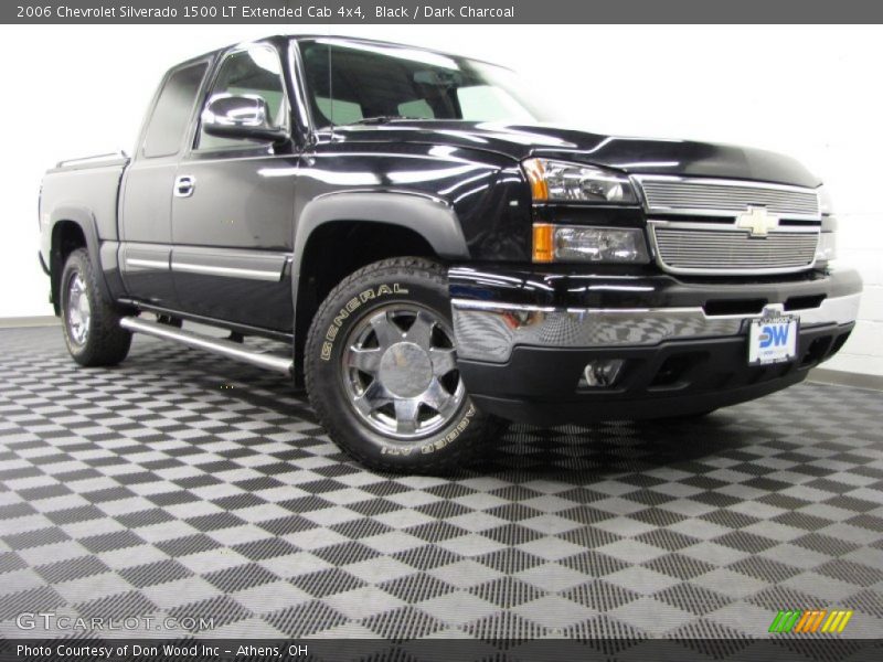 Black / Dark Charcoal 2006 Chevrolet Silverado 1500 LT Extended Cab 4x4