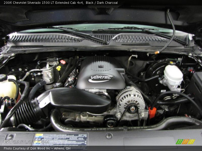 Black / Dark Charcoal 2006 Chevrolet Silverado 1500 LT Extended Cab 4x4