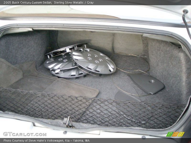 Sterling Silver Metallic / Gray 2005 Buick Century Custom Sedan