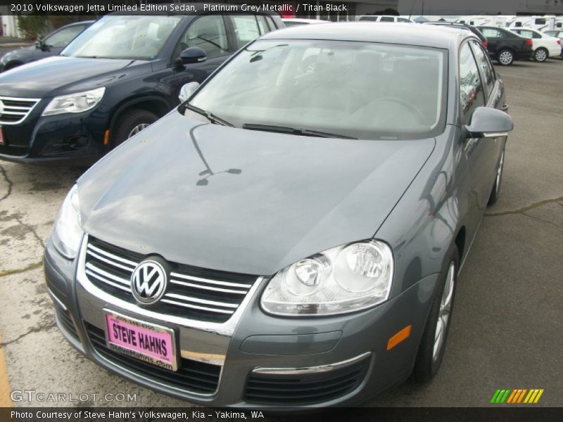 Platinum Grey Metallic / Titan Black 2010 Volkswagen Jetta Limited Edition Sedan