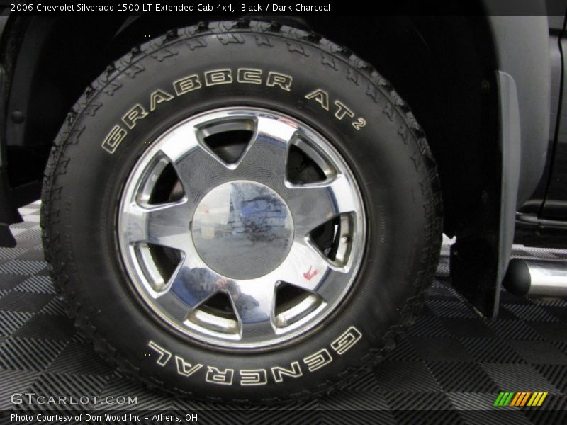 Black / Dark Charcoal 2006 Chevrolet Silverado 1500 LT Extended Cab 4x4