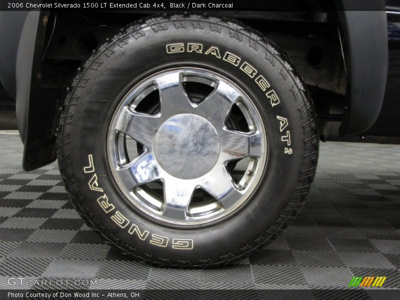 Black / Dark Charcoal 2006 Chevrolet Silverado 1500 LT Extended Cab 4x4