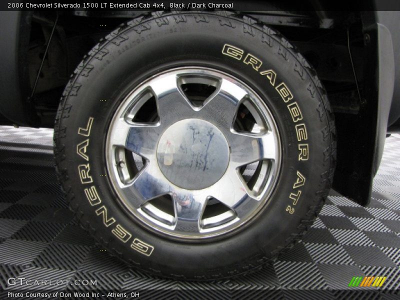 Black / Dark Charcoal 2006 Chevrolet Silverado 1500 LT Extended Cab 4x4
