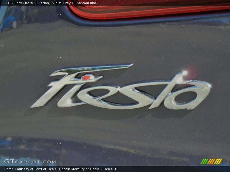 Violet Gray / Charcoal Black 2013 Ford Fiesta SE Sedan