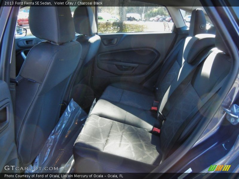 Violet Gray / Charcoal Black 2013 Ford Fiesta SE Sedan