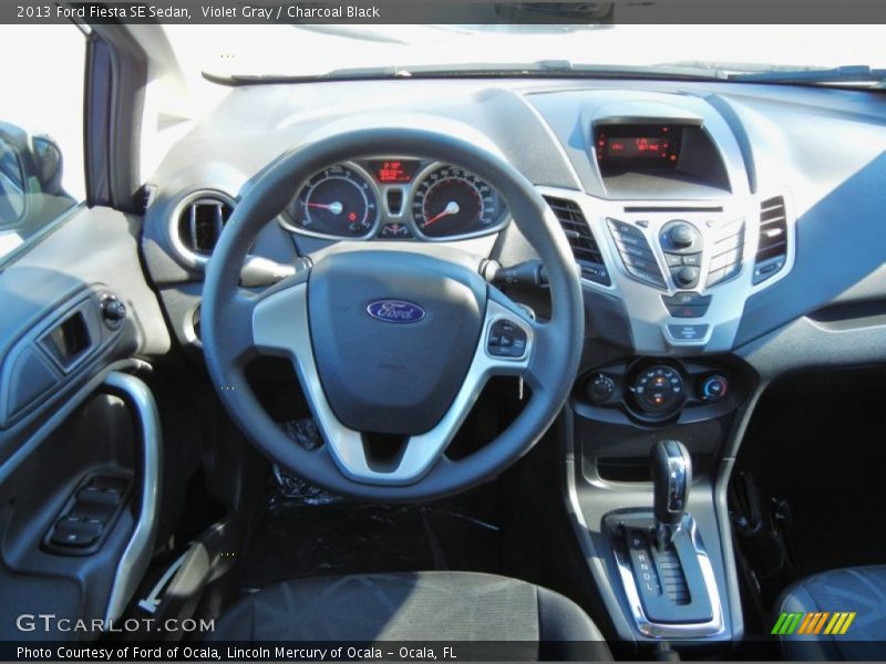 Violet Gray / Charcoal Black 2013 Ford Fiesta SE Sedan