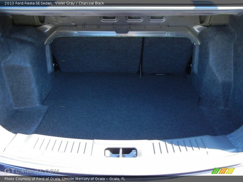 Violet Gray / Charcoal Black 2013 Ford Fiesta SE Sedan