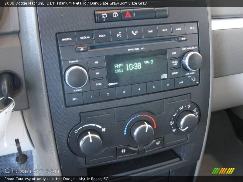 Dark Titanium Metallic / Dark Slate Gray/Light Slate Gray 2008 Dodge Magnum