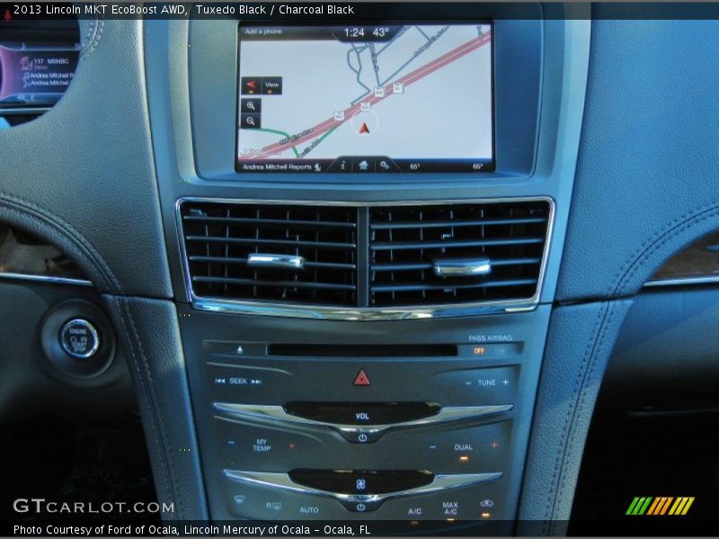 Tuxedo Black / Charcoal Black 2013 Lincoln MKT EcoBoost AWD