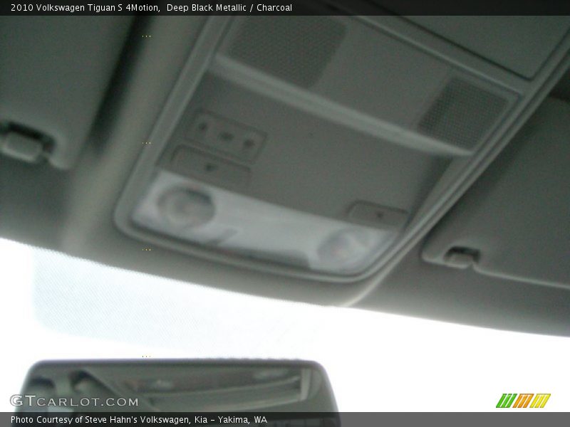 Deep Black Metallic / Charcoal 2010 Volkswagen Tiguan S 4Motion