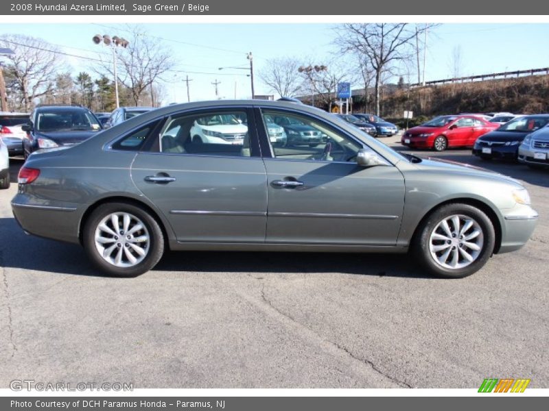 Sage Green / Beige 2008 Hyundai Azera Limited