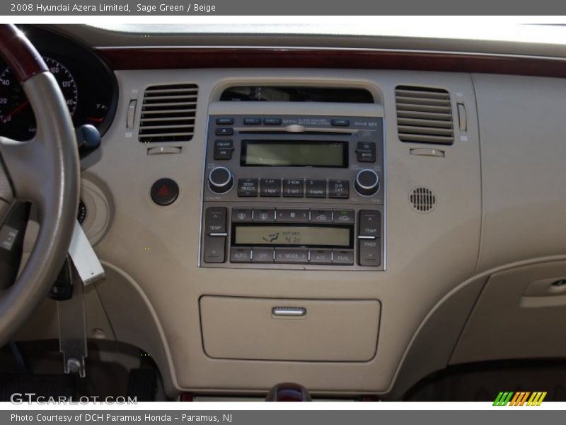 Sage Green / Beige 2008 Hyundai Azera Limited