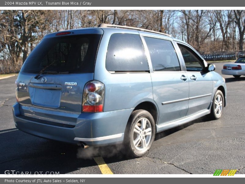 Tsunami Blue Mica / Gray 2004 Mazda MPV LX