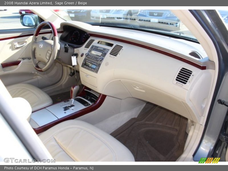 Sage Green / Beige 2008 Hyundai Azera Limited