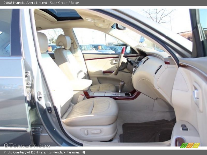 Sage Green / Beige 2008 Hyundai Azera Limited