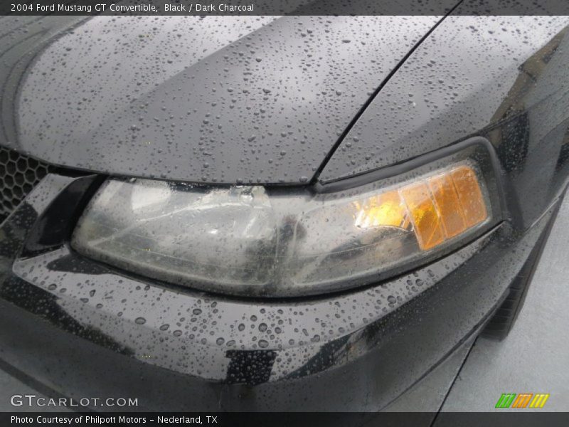 Black / Dark Charcoal 2004 Ford Mustang GT Convertible