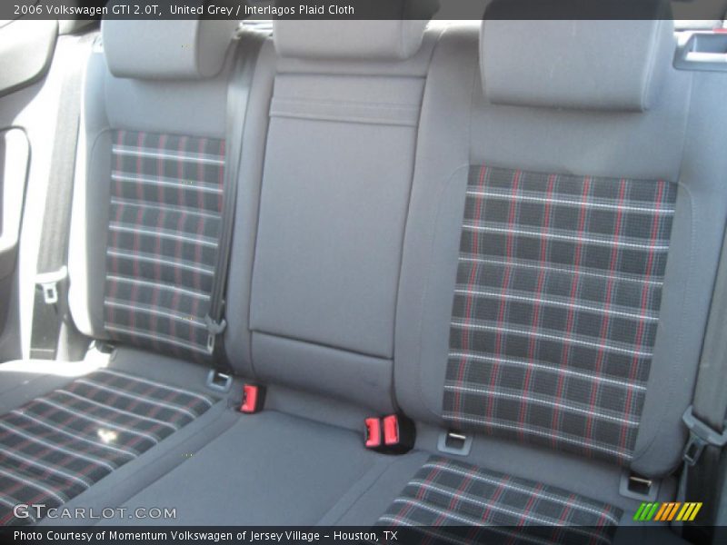 United Grey / Interlagos Plaid Cloth 2006 Volkswagen GTI 2.0T