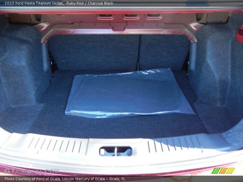  2013 Fiesta Titanium Sedan Trunk