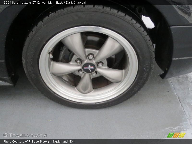 Black / Dark Charcoal 2004 Ford Mustang GT Convertible