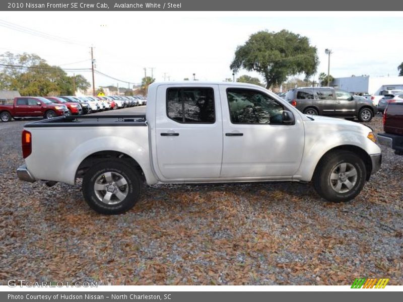 Avalanche White / Steel 2010 Nissan Frontier SE Crew Cab