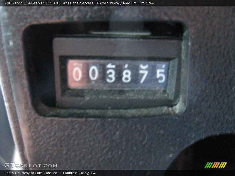 Oxford White / Medium Flint Grey 2006 Ford E Series Van E150 XL  Wheelchair Access