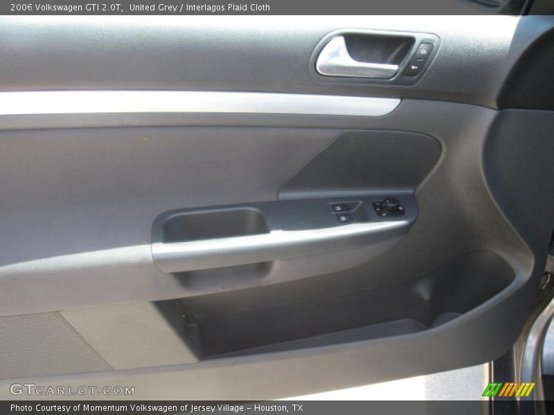 United Grey / Interlagos Plaid Cloth 2006 Volkswagen GTI 2.0T