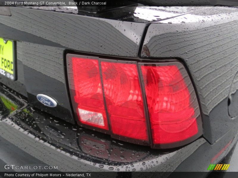 Black / Dark Charcoal 2004 Ford Mustang GT Convertible