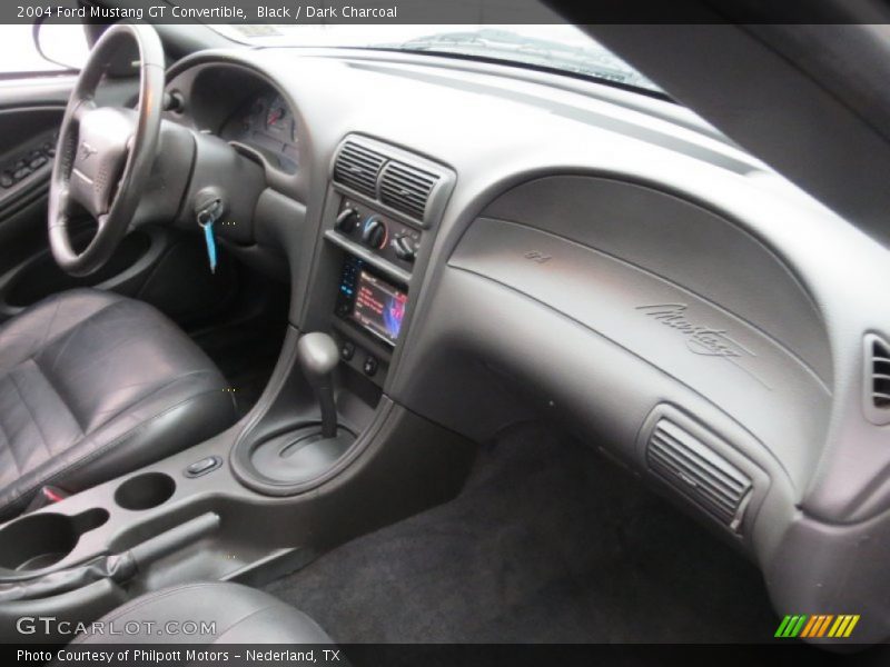 Black / Dark Charcoal 2004 Ford Mustang GT Convertible