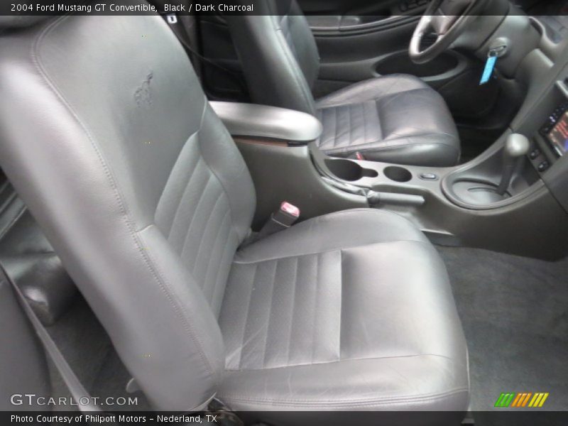 Black / Dark Charcoal 2004 Ford Mustang GT Convertible