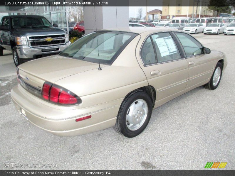 Light Driftwood Metallic / Neutral 1998 Chevrolet Lumina LS