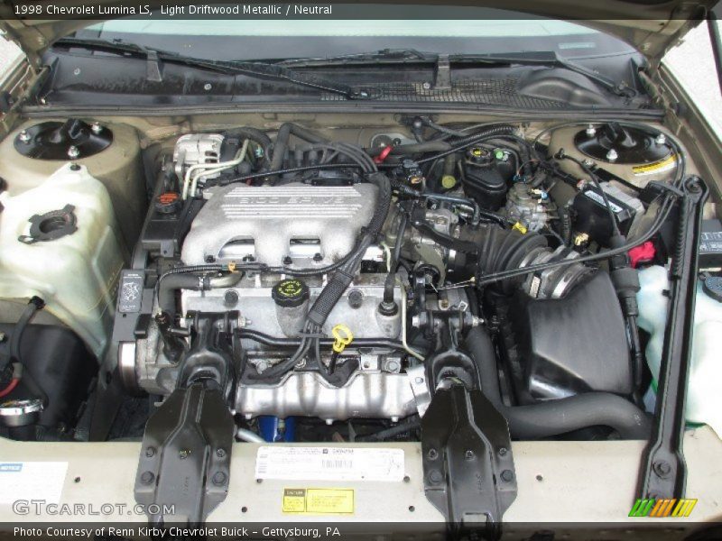  1998 Lumina LS Engine - 3.1 Liter OHV 12-Valve V6
