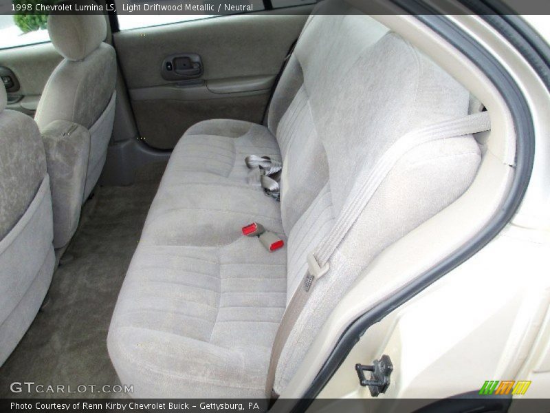 Rear Seat of 1998 Lumina LS