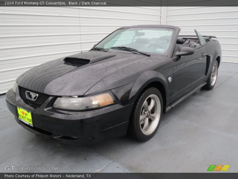 Black / Dark Charcoal 2004 Ford Mustang GT Convertible