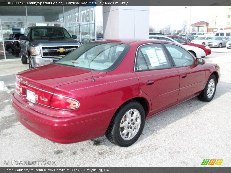 Cardinal Red Metallic / Medium Gray 2004 Buick Century Special Edition