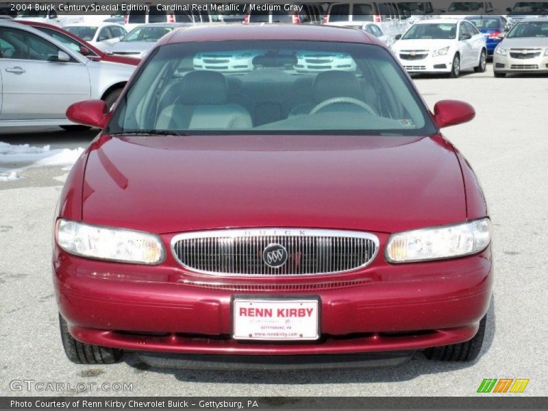 Cardinal Red Metallic / Medium Gray 2004 Buick Century Special Edition
