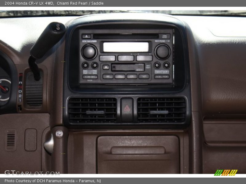 Chianti Red Pearl / Saddle 2004 Honda CR-V LX 4WD